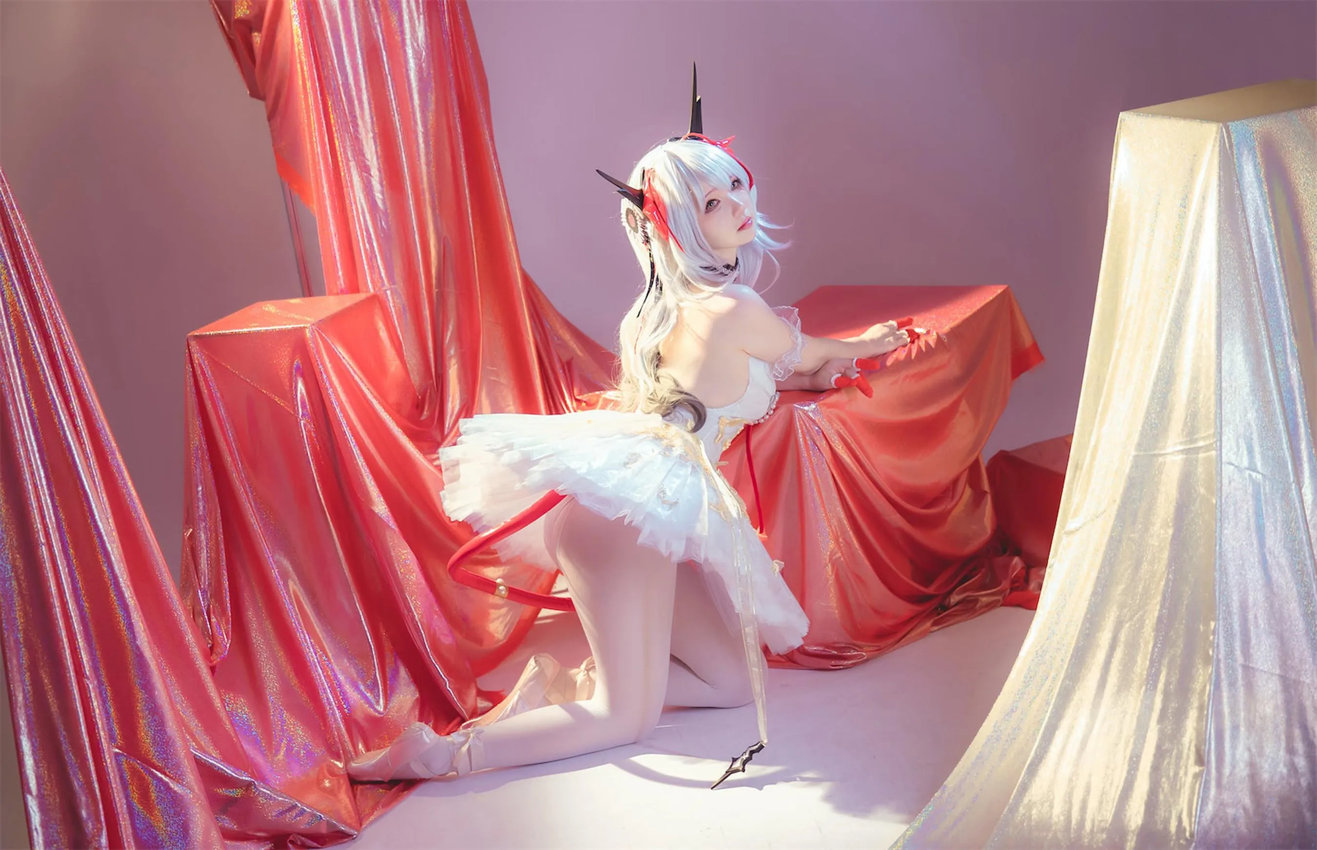 雪晴Astra – NO.39 明日方舟W芭蕾 [81P]插图4